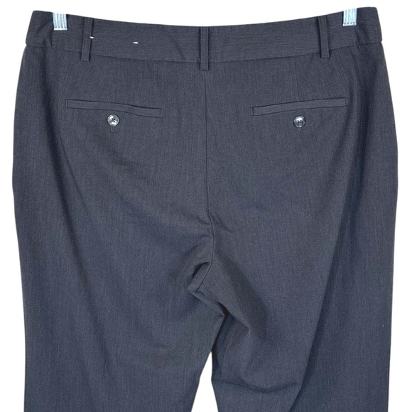 Liz‎ Claiborne Career Dress Pants Trouser Gray Business Casual Work Size 14 - Picture 5 of 8